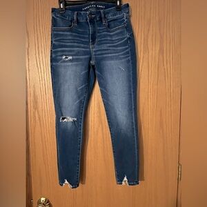 America Eagle AE forever soft jegging crop size 10.